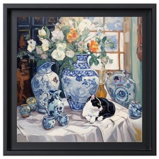 Magnifique tableau chat d'occasion Magnifique tableau chat d'occasion  Paris-