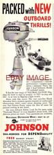 1952 advert johnson for sale  SIDCUP