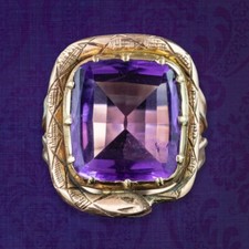 Antique victorian amethyst for sale  LANCASTER