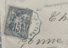 Sage 1878 oblitération d'occasion  Brétigny-sur-Orge