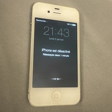 Apple iphone blanc d'occasion  Annemasse