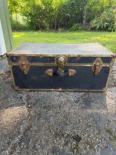 Vintage trunk black for sale  Boonville