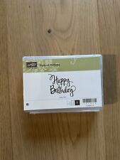 Stampin einzelstempel happy gebraucht kaufen  Holzkirchen