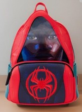 Mini Mochila Cosplay Loungefly Marvel Homem-Aranha Miles Morales com Capuz - Nova Com Etiqueta comprar usado  Enviando para Brazil