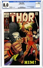 Thor #165 CGC 8.0 1969 4462359019 1º aplicativo completo. Adam Warlock comprar usado  Enviando para Brazil