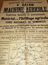 Ancienne affiche salon d'occasion  Chiché