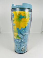 Caneca de café Starbucks primavera floral viajante acrílico 2004 amarela 16 oz, usado comprar usado  Enviando para Brazil