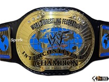 Oval Old Intercontinental Championship Wrestling Replica Tittle Belt Zinc 4mm NE, usado comprar usado  Enviando para Brazil