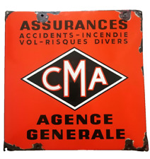 Plaque émaillée assurance d'occasion  Saint-André-de-Cubzac