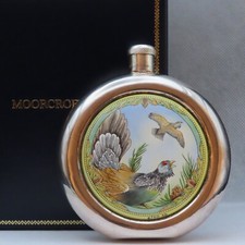 Moorcroft silver enamel for sale  CHESTERFIELD