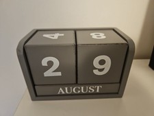 Holz kalender shabby gebraucht kaufen  Ascheberg