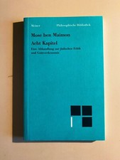 Maimon kapitel abhandlung gebraucht kaufen  Bad Vilbel
