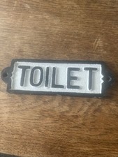 Vintage toilet sign for sale  MILTON KEYNES