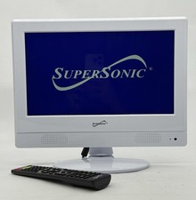 Monitor Supersonic SC-1311 WHT 13,3 polegadas 1080p LED widescreen HDTV com entrada HDMI comprar usado  Enviando para Brazil