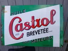 Plaque émaillée castrol d'occasion  Gensac