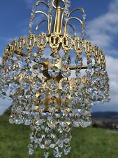 Lampe kristall lüster gebraucht kaufen  Rimbach