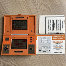 Console Nintendo Game & Watch - Donkey Kong DK-52 1982 + manual e inserções comprar usado  Enviando para Brazil