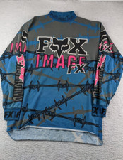 Camiseta Fox Racing Image Barbwire Racing estampa total motocross, usado comprar usado  Enviando para Brazil