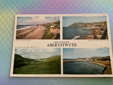 Aberystwyth multiview postcard for sale  BRIDLINGTON