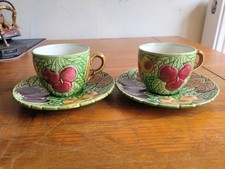 Vintage sarreguemines majolica for sale  RHYL