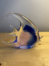 Vintage murano blue for sale  LONDON