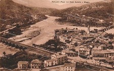 Usado, dh497 cartolina aulla ponte sui fiumi auletta e magra provincia di massa comprar usado  Enviando para Brazil