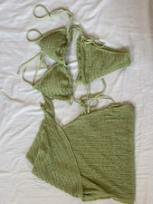 Piece green bikini for sale Piece green bikini for sale  UK