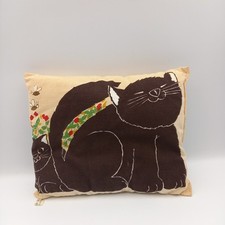 Vintage cat cushion. for sale  LEEDS