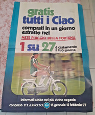 Poster 140x100 ciao usato  Pieve di Cento