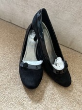 Black court shoes for sale  BRADFORD