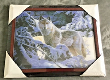 Tableau mural loup d'occasion  Expédié en Belgium