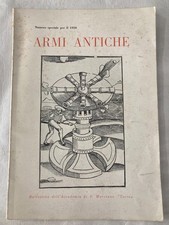 Armi antiche bollettino usato  Rovigo