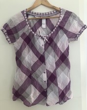 Bluse street kariert gebraucht kaufen  Mamming