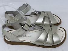 SANDÁLIAS FEMININAS DE COURO BEGE DOURADO ÁGUA SALGADA EU 33 Y1 21,5CM PRAIA AREIA SOL comprar usado  Enviando para Brazil