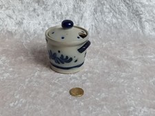 Senftopf steingut salzglasur gebraucht kaufen  Kranenburg