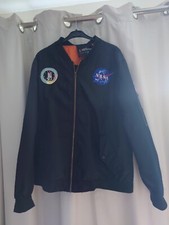 Nasa bomber jacket for sale  SOUTHEND-ON-SEA