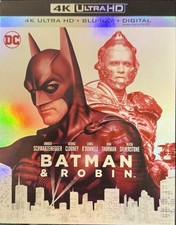 Batman & Robin 4K UHD + Blu-ray w/slipcover no digital, usado comprar usado  Enviando para Brazil