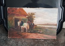 Tableau huile toile d'occasion  Maromme