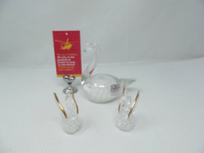 Crystal glass swan for sale  STEVENAGE