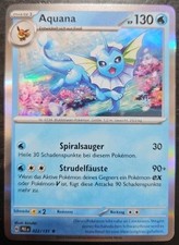 Pokemon aquana holo gebraucht kaufen  Wegberg