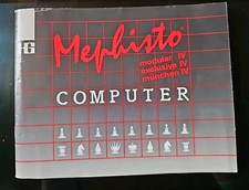 Mephisto schachcompute bedien gebraucht kaufen  Berlin