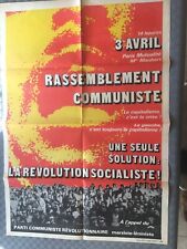 Affiche maoiste rare d'occasion  Honfleur