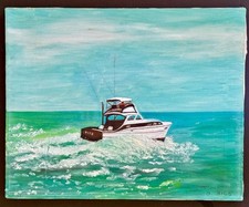 Acrylic stretched canvas for sale  Denton
