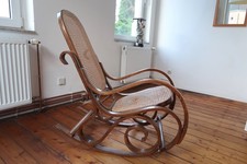 Thonet schaukelstuhl rohrgefle gebraucht kaufen  Idar-Oberstein