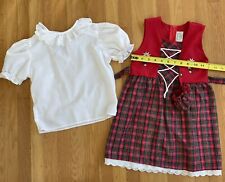 Schrammel red dirndl for sale  San Anselmo