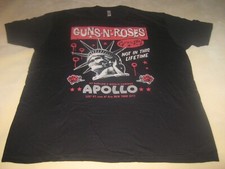 Usado, Camiseta GUNS N ROSES APOLLO THEATER 2017 NYC**2XL*NUNCA USADA OU LAVADA*RARA** comprar usado  Enviando para Brazil