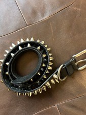 Studded leather belt for sale  BLACKBURN