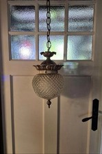 Jugendstil deckenlampe glas gebraucht kaufen  Bunde