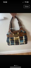 Vintage bag leather for sale  EXMOUTH