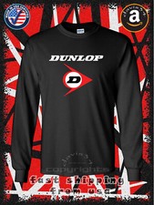 Nova Camiseta Dunlop Logotipo Pneu Masculina Manga Longa Camiseta American Davis3 comprar usado  Enviando para Brazil